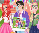 Ariel ve Eric Lise Partisinde