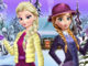Elsa ve Anna Kış Modası
