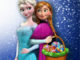 Elsa ve Anna Yumurta Boyama