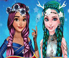 Elsa ve Moana Saç Modelleri