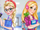 Elsa ve Rapunzel Okulda