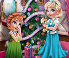 Frozen Kardeşler Yılbaşı Hazırlığı