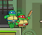 İki Kişilik Ninja Kaplumbağalar