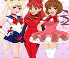 Prensesler ile Anime Cosplay