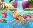 Rapunzel Havuzda