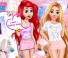 Unicorn Güzelleri Ariel ve Rapunzel