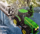 Traktör ile Tren Çekme Simülatörü